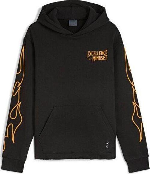 Caution Hoodie Erkek Günlük Sweatshirt 62475901 Siyah