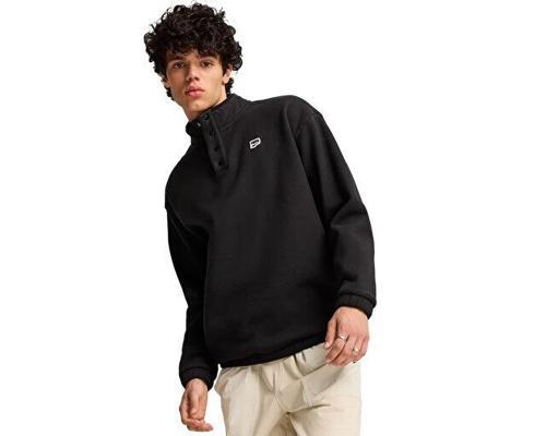 Downtown Polarfleece Crew Erkek Günlük Sweatshirts 62675301 Siyah