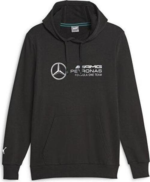Mercedes Logo Hoodie Erkek Günlük Sweatshirts 62115801 Siyah