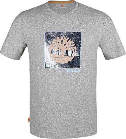 Ss Fabric Graphic Tee Erkek Günlük Tişört TB0A26T30521 Gri