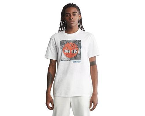 Ss Fabric Graphic Tee Erkek Günlük Tişört TB0A26T31001 Beyaz