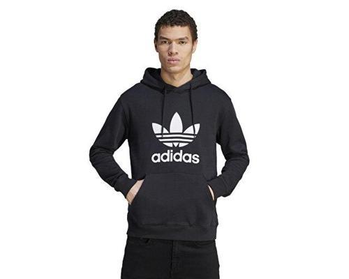 Trefoil Hoody Erkek Günlük Sweatshirts IM4489 Siyah