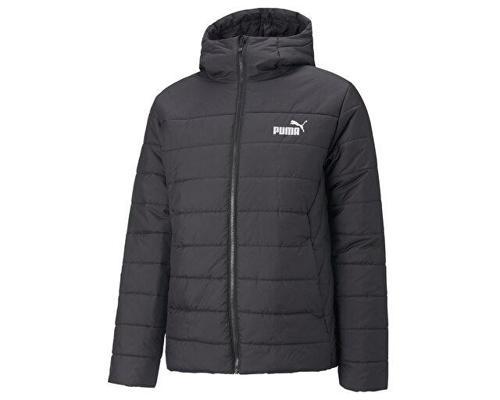 Ess Hooded Padded Jacket Erkek Günlük Mont 84893801 Siyah