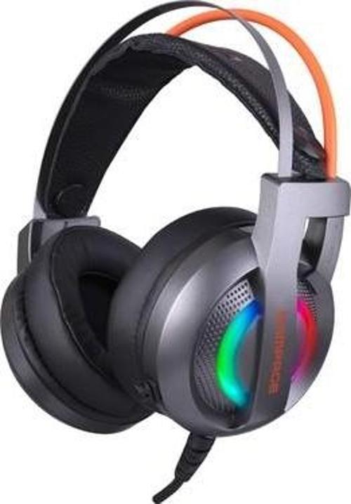 Rm-x7 Tornado Usb Rgb 7.1 Siyah Cmedıa 100b Chipset Usb Rgb Led Efektli Oyuncu Mikrofonlu Kulaklık