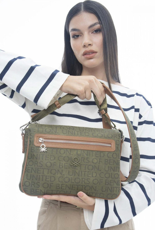Bennetton Kadın Çapraz Çanta BNT_1112 Benetton Haki