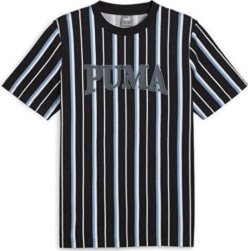 Squad Aop Tee Erkek Günlük Tişört 67897301 Siyah