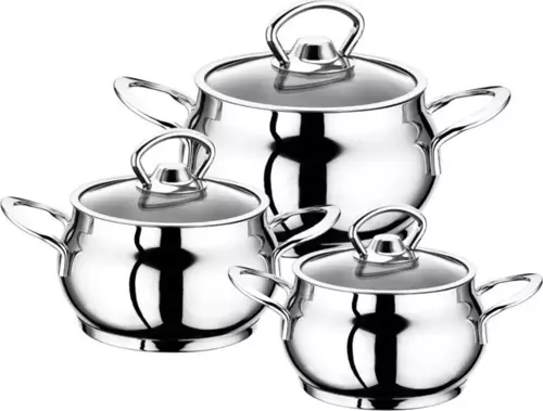 Bambum 6 Parça Derin Küre Güveç Tencere Seti B4247