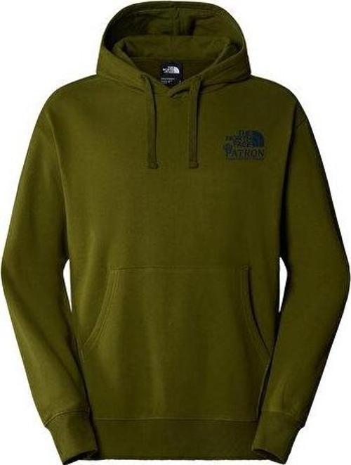 M Nature Hoodie Erkek Günlük Sweatshirt NF0A87DVPIB1 Yeşil