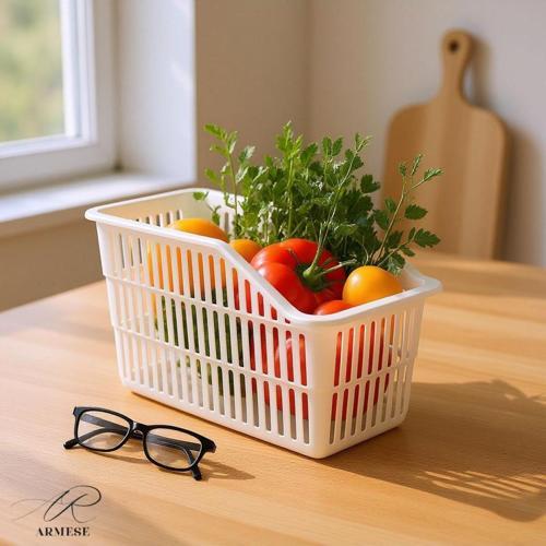 Sepet Buzdolabı Içi Düzenleyici Sebze Meyve Sepeti Mutfak Banyo Tezgah Altı Üstü Organizer