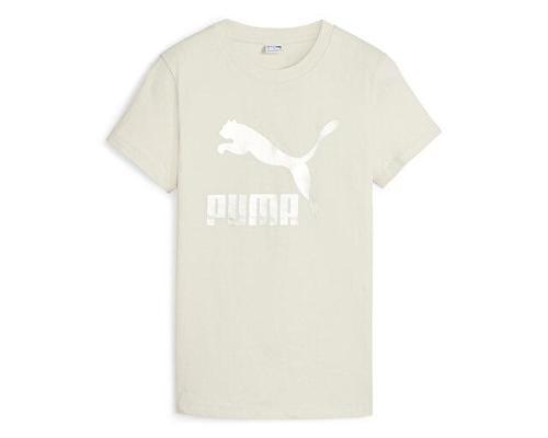 Classics Shiny Logo Tee Kadın Günlük Tişört 62559787 Bej