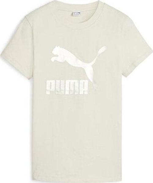 Classics Shiny Logo Tee Kadın Günlük Tişört 62559787 Bej