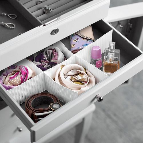 Ayarlanabilir Çekmece Düzenleyici 4 Lü 10 X 39 cm Organizers Org-15