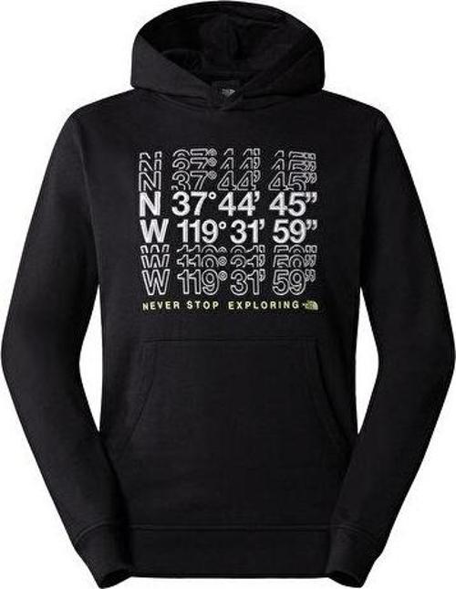 M SS24 Coordinates Hoodie Erkek Günlük Sweatshirt NF0A87EAJK31 Siyah
