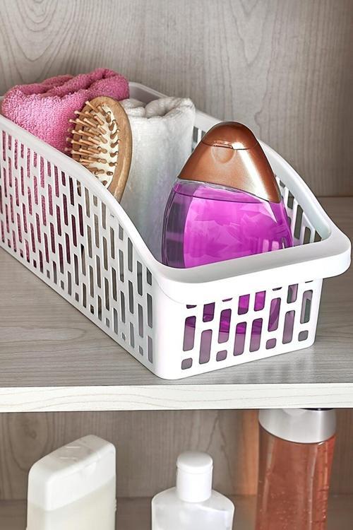 4 Adet Buzdolabı Sepeti Dolap Içi Düzenleyici Sepet Organizer Buzdolabı Sepeti Uzun ( Org-21 )