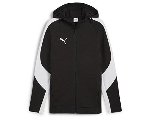 Team Evostripe Hooded Erkek Futbol Kamp Ceketi 65994703 Siyah