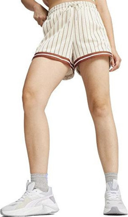 T7 Mesh Shorts Kadın Günlük Şort 62434587 Bej