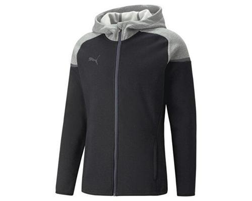 Teamcup Casuals Hooded Jkt Erkek Futbol Ceketi 65798703 Siyah