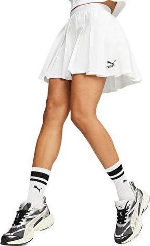 Classics Pleated Skirt Kadın Günlük Etek 62423702 Beyaz
