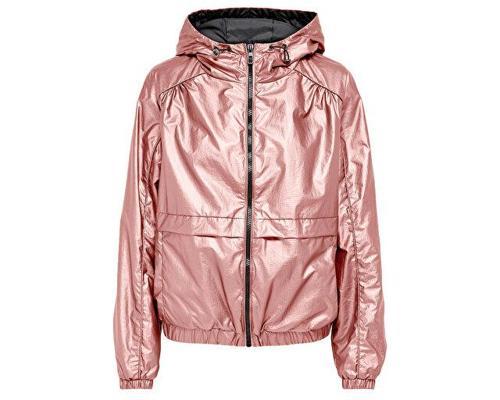 Onlerin Metallic Jacket Otw Rose Smoke Kadın Günlük Ceket 15244657-ROSE-SMOKE Pembe