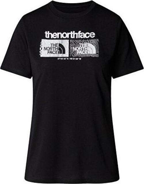 W Foundation Tee Graphic 1 Kadın Günlük Tişört NF0A8BRZJK31 Siyah