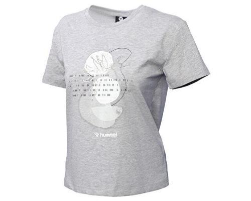 Hmltobino T-Shirt Kadın Günlük Tişört 911549-2010 Gri