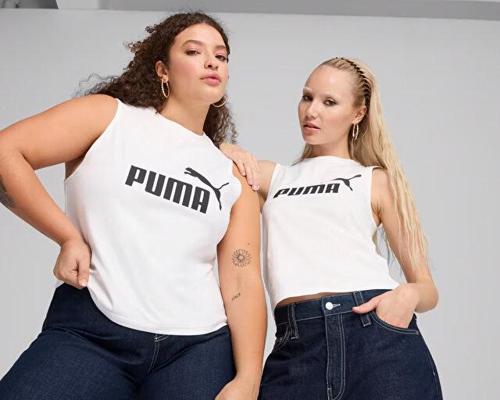 Ess No. 1 Logo Slim Tank Kadın Günlük Atlet 68496802 Beyaz