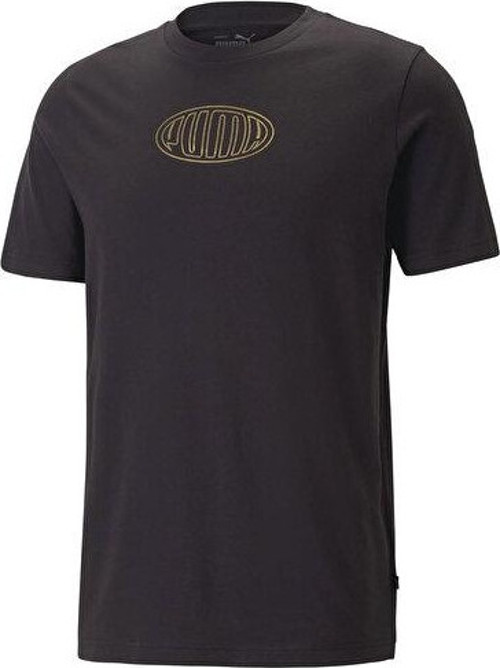 Graphics Foil Tee Erkek Günlük Tişört 67448401 Siyah