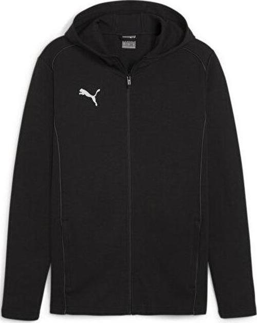 Teamfinal Casuals Hooded Erkek Futbol Ceketi 65852803 Siyah