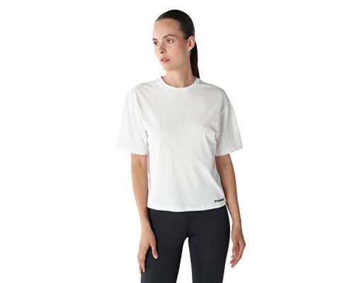 Hmlt-Mt Ultra Boxy Short T-Shirt Kadın Günlük Tişört 911868-9001 Beyaz