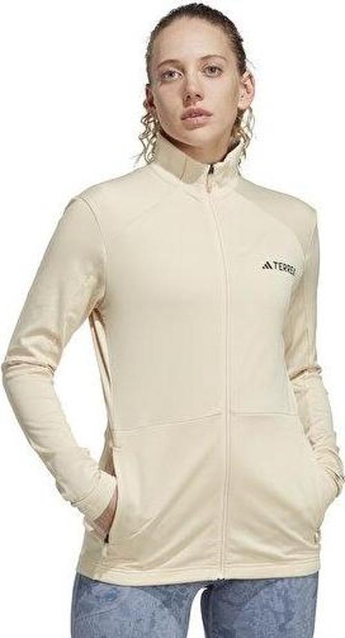 W Mt Full Z Fle Kadın Outdoor Ceketi HZ1369 Bej