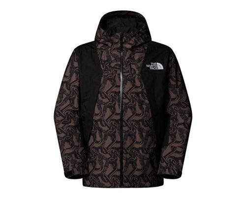 U Nse Shell Jacket Print Erkek Outdoor Montu NF0A8C6ZAC91 Gri