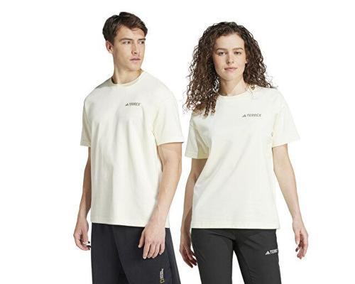 Ng U Aerordy T Unisex Günlük Tişört IX5614 Bej
