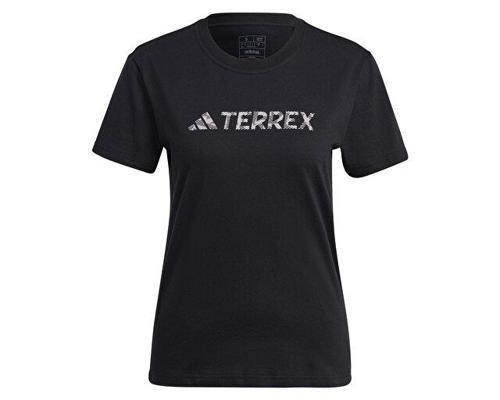 W Logo Tee Kadın Günlük Tişört HZ1392 Siyah