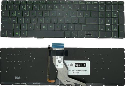 Hp 15-BS121NT (7GN58EA), 15-BS122NT (7WJ83EA) Uyumlu Notebook Klavye Işıklı Siyah TR