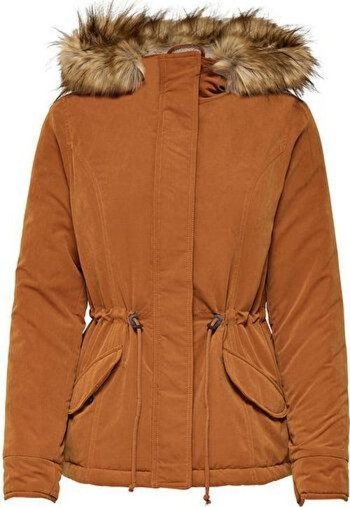 Kahverengi Kadın Günlük Mont 15158948-Rubber Lucca Parka Jacket