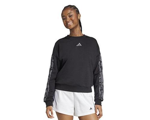 W Aop Swt Kadın Günlük Sweatshirts JM1835 Siyah