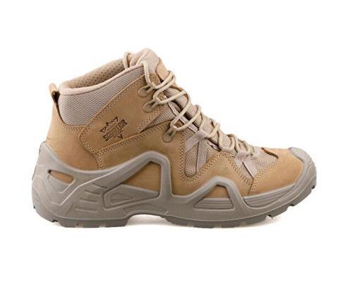 Nubuk Deri Bej Erkek Outdoor Botu P1492NBJ-1 Krem