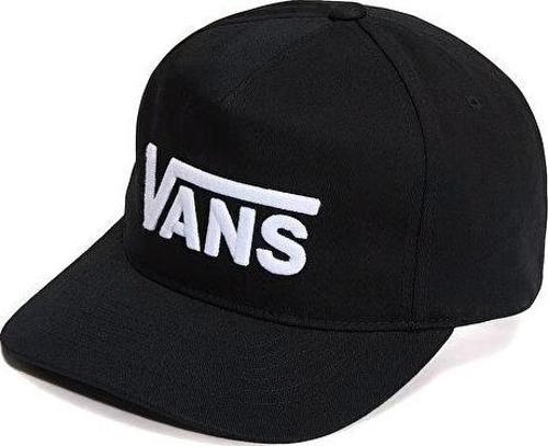 Drop V Logo Snapback Şapka VN000QAHBLK1 Siyah