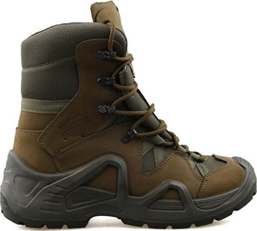 Nubuk Deri Haki Erkek Outdoor Botu P1490NH-1 Haki