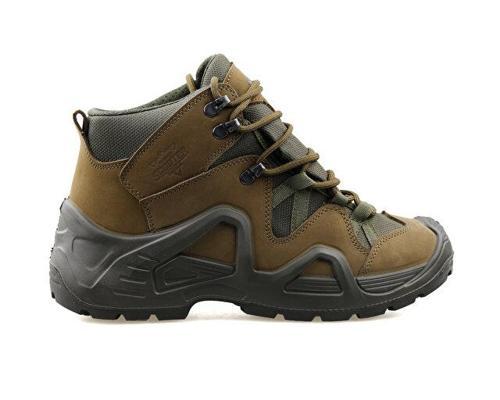 Nubuk Deri Haki Erkek Outdoor Botu P1492NH-1 Haki
