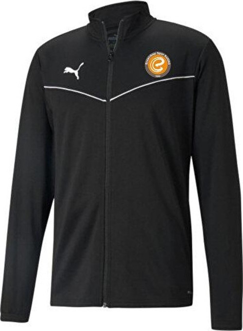 Eczacıbaşı Teamrise Training Poly Jacket Voleybol Kamp Antrenman Ceketi ECZ-65739203 Siyah