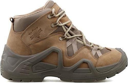 Nubuk Deri Bej Erkek Outdoor Botu P1492NBJ-3 Kahverengi