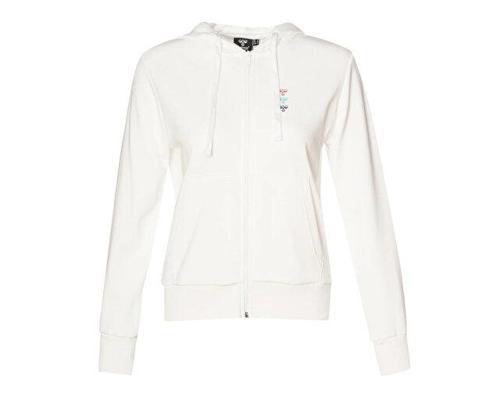 Dora Zip Hoodie Kadın Günlük Ceket 922165-9003 Beyaz