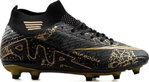 Genç Çim Zemin Kramponu GKRP-SIYAH-SIYAH-DESENLI Siyah