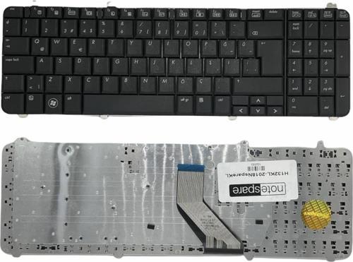 Hp Pavilion DV6-1325ET, DV6-1330ET, DV6-1333ET, DV6-1335ET Uyumlu Notebook Klavye Siyah TR