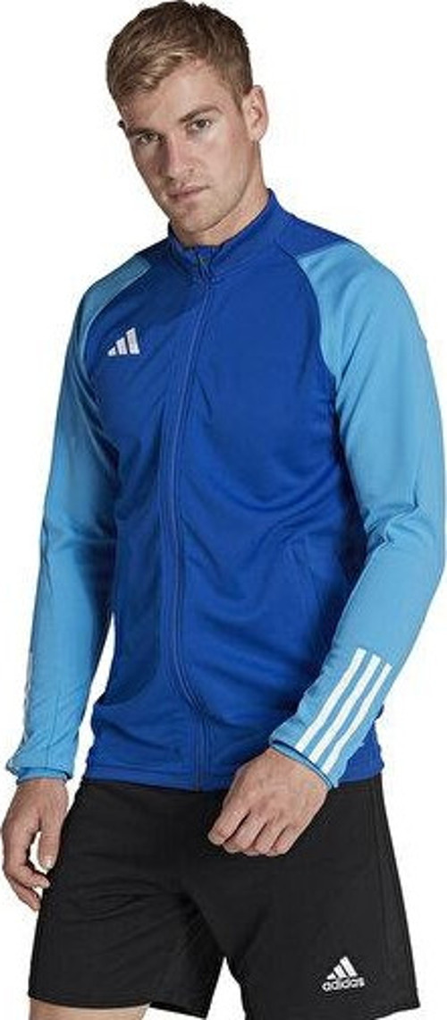 Tiro23 C Tr Jkt Erkek Futbol Antrenman Ceketi HU1305 Mavi