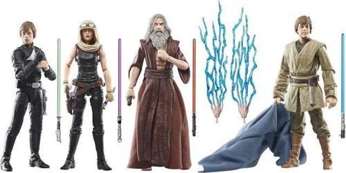 The Black Series Luke Skywalker, Luuke, Joruus C'baoth, Mara Jade Figür