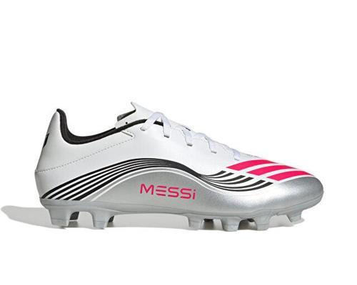 F50 Messi Club Fg/Mg Erkek Çoklu Çim Zemin Kramponu JP7443 Beyaz