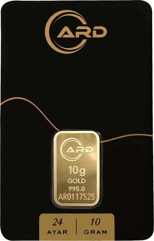 ARD 10 gr 995 24 Ayar Külçe Altın