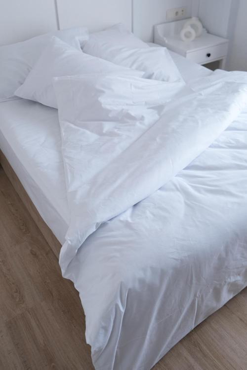 Istanbul Serisi 83Tel Pamuk Saten Tek Kişilik Otel Nevresim - Yorgan Kılıfı 160*230Cm